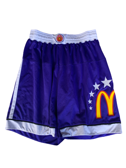 cactus jack mcdonalds shorts Chase Jeter McDonald's All-American Skills Competition Worn Shorts (Si –  The Players Trunk