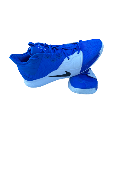 Javin DeLaurier Duke Basketball 2019 Season Game Worn Nike PG3 Player The Players Trunk