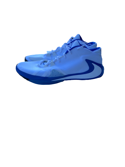 Javin DeLaurier Duke Basketball 2019 Season Game-Worn Nike Zoom Freak 1 Player-Exclusive Sneakers (Size 17)(11/15/2019)