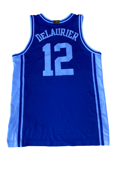 Javin DeLaurier Duke Basketball 2K Empire Classic Championship Game-Worn Uniform Set (11/22/2019)