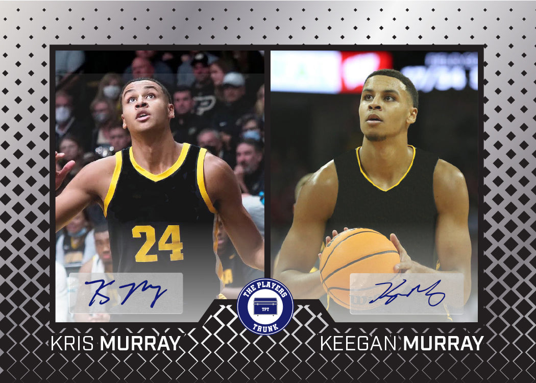 Keegan Murray & Kris Murray Dual SIGNED Limited Silver Variation 1st E –  The Players Trunk