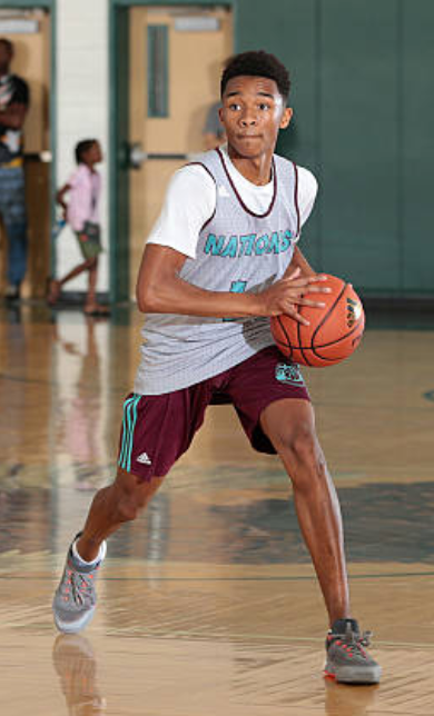 Jaylen Hands Player Exclusive 2015 Adidas Nations Basketball Camp Reversible Jersey (Size M)