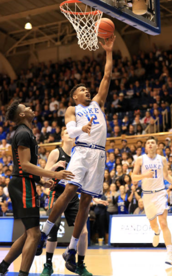 Javin DeLaurier Duke Basketball 2019-2020 Game-Worn Uniform Set (Jersey & Shorts) - Photo Matched