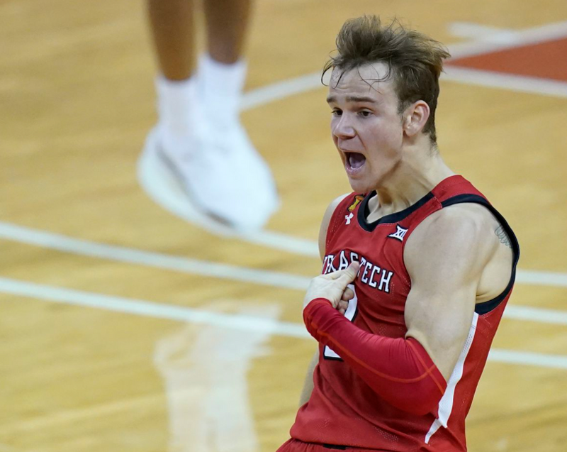 Mac McClung Texas Tech Basketball SIGNED & INSCRIBED Game Worn Jersey (BUZZER BEATER VS TEXAS 1/13/21 - 22 POINTS)