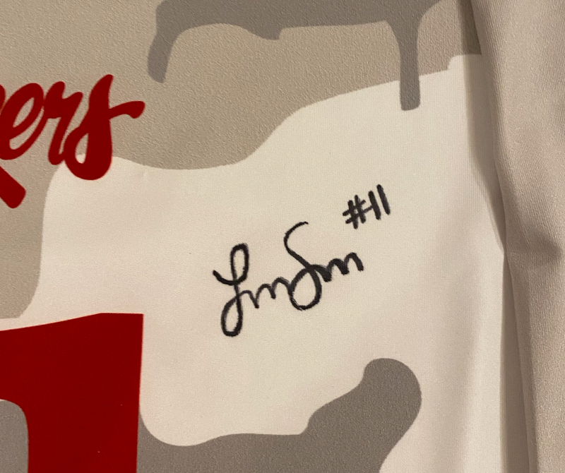 Lexi Sun Nebraska Volleyball SIGNED Game Worn Exclusive Camo