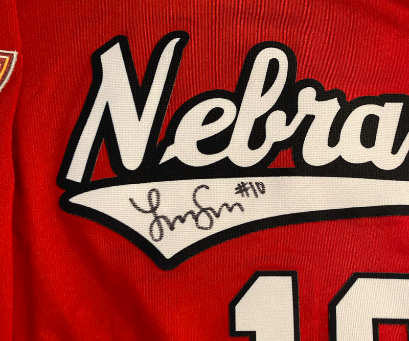 Lexi Sun Nebraska Volleyball SIGNED Game Worn 2018 NCAA Tournament Semi-Finals Jersey (Size MT)