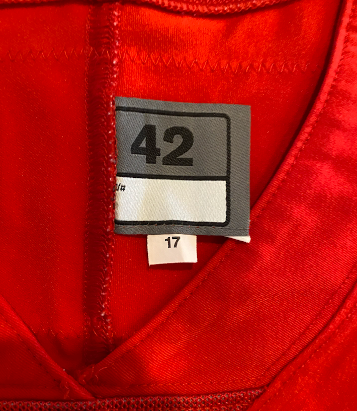 Jonathon Cooper Ohio State Football SIGNED Game Worn ROSE BOWL Jersey (January 1, 2019 vs. Washington)
