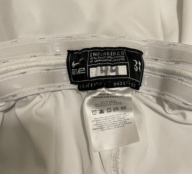 Gabe Brown Michigan State Basketball 2021-2022 SIGNED & INSCRIBED GAME WORN Uniform Set (Jersey & Shorts) - Photo Matched