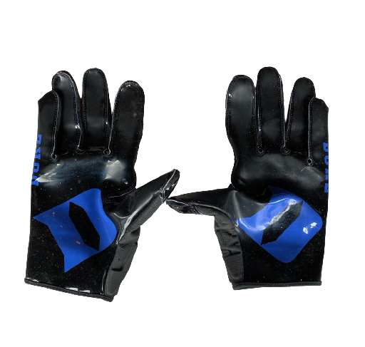 Gunnar Holmberg Duke Football Team Exclusive Football Gloves Size XXL The Players Trunk