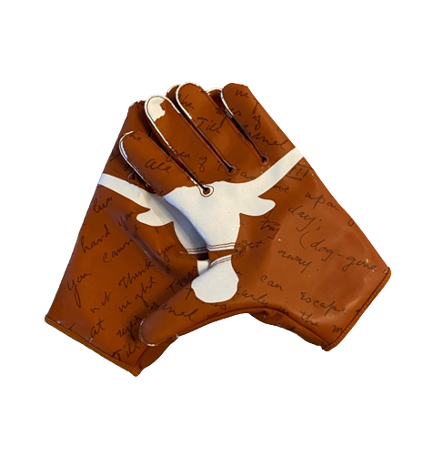 Texas football gloves new arrivals