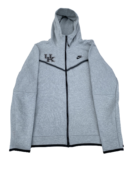 Kellan Grady Kentucky Basketball Team Exclusive Nike TECH FLEECE Jacke The Players Trunk