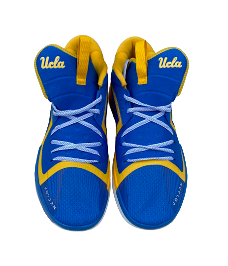 Johnny Juzang UCLA Basketball Player Exclusive Air Jordan Shoes
