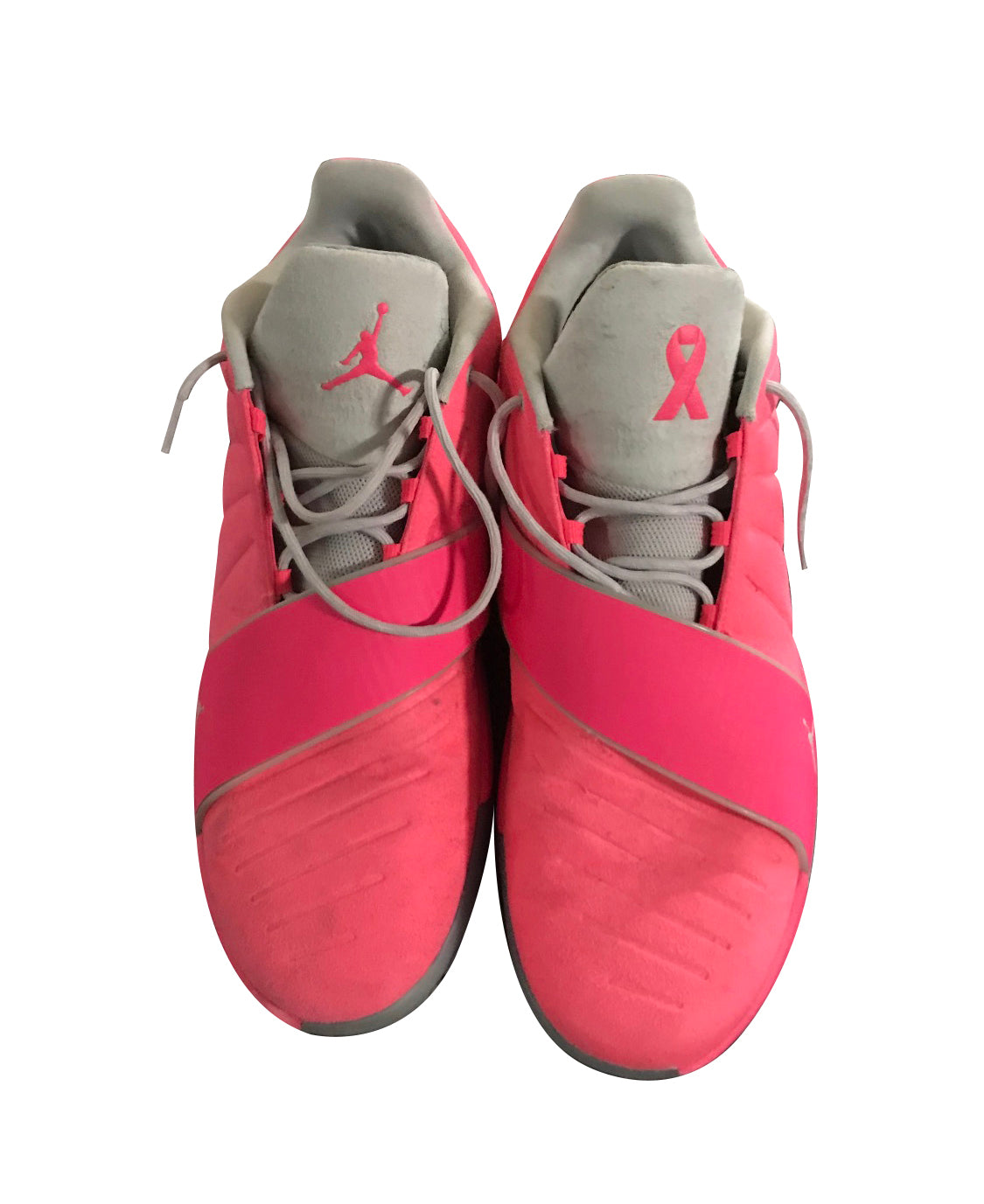 Charles Matthews CP3.XI Breast Cancer Awareness Game Worn Shoes 2 16 The Players Trunk