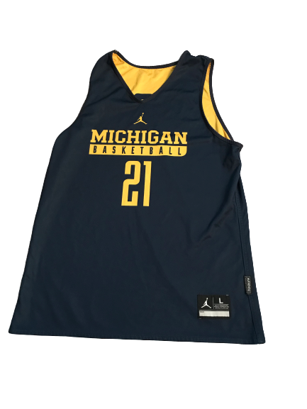 Michigan basketball jersey jordan sales