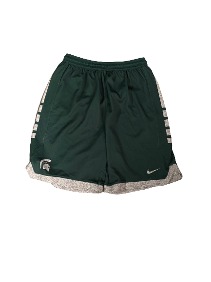 Cassius Winston Michigan State Basketball Nike Practice Shorts