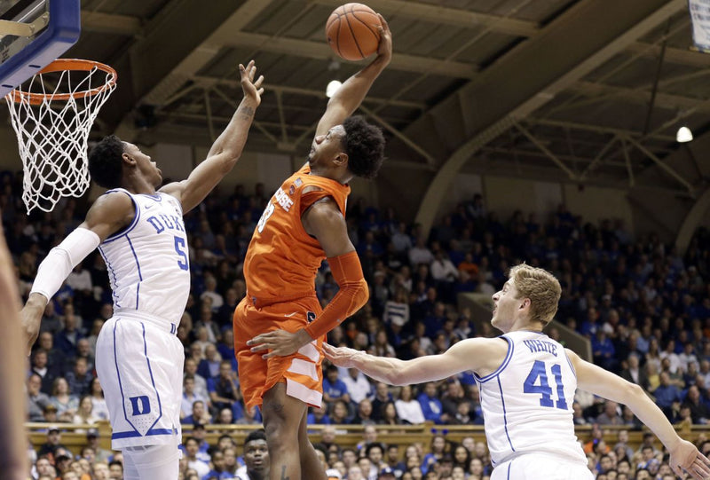 Elijah Hughes Full Court Shot @ Cameron Indoor vs. Duke Shooting Sleeve