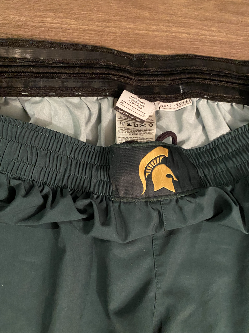 Xavier Tillman Michigan State 2017-2018 "PK80" Game Worn Shorts - Photo Matched