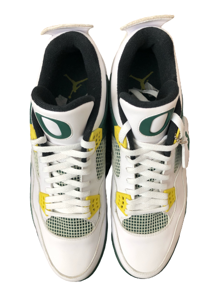 E.J. Singler Oregon Player Exclusive Jordan Duckman 4&