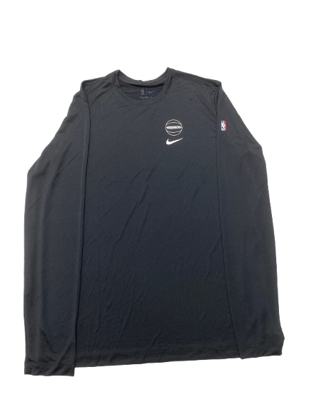 Joe Wieskamp Dallas Mavericks Team Issued Long Sleeve Shirt (Size LT)