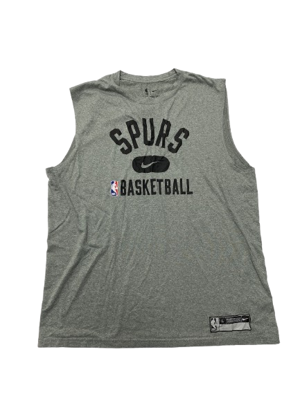 Joe Wieskamp San Antonio Spurs Player Exclusive Workout Tank (Size L)