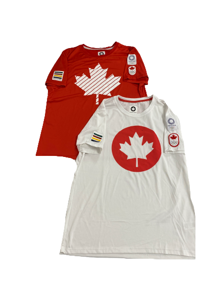 Victoria Hayward Team Canada Softball T-Shirts *RARE* (Size Women&