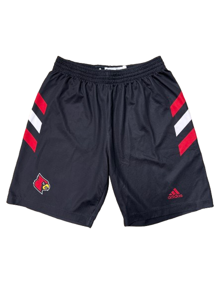 Malik Williams Louisville Basketball Team Exclusive Practice Shorts (Size XL)