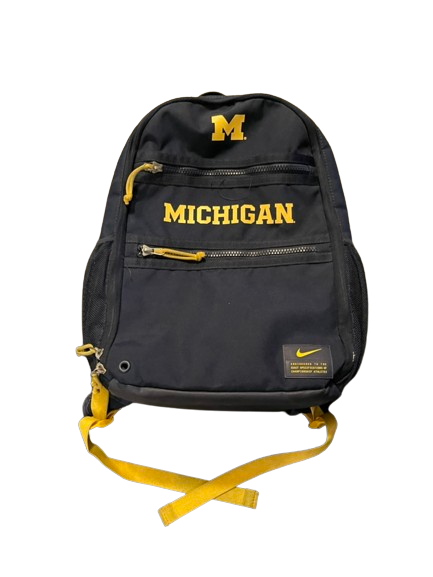 A.J. Henning Michigan Football Team Issued Student-Athlete Backpack