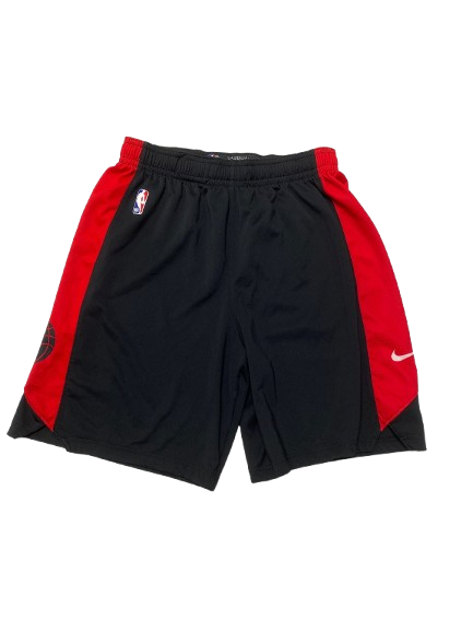 Joe Wieskamp Toronto Raptors Player Exclusive Practice Shorts (Size L)