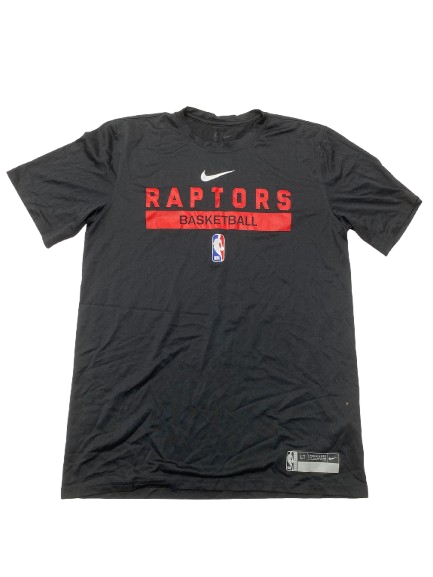 Joe Wieskamp Toronto Raptors Team Issued Workout Shirt (Size LT)