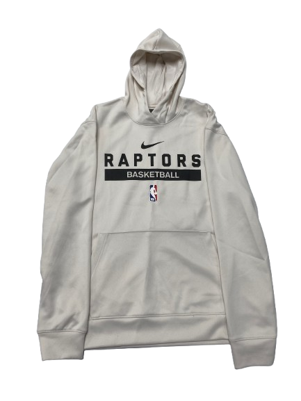 Joe Wieskamp Toronto Raptors Team Issued Sweatshirt (Size LT)