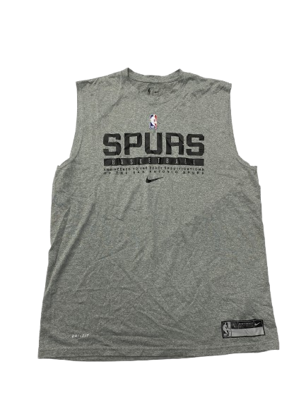 Joe Wieskamp San Antonio Spurs Player Exclusive Workout Tank (Size L)