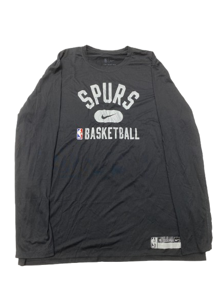 Joe Wieskamp San Antonio Spurs Player Exclusive Long Sleeve Shirt (Size XL)