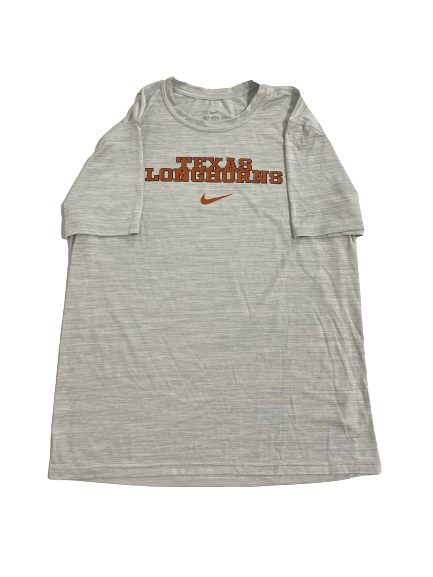 Rowan Brumbaugh Texas Basketball Team-Issued T-Shirt (Size L)
