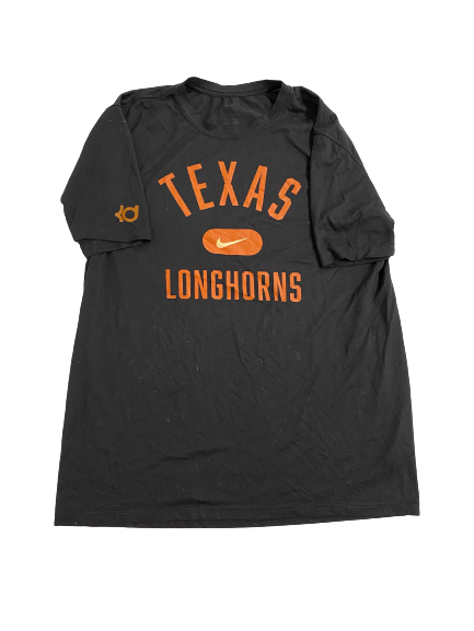 Rowan Brumbaugh Texas Basketball Team-Issued T-Shirt (Size L)