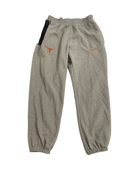 Rowan Brumbaugh Texas Basketball Team-Issued Sweatpants (Size L)
