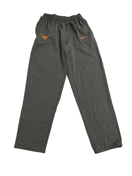 Rowan Brumbaugh Texas Basketball Team-Issued Sweatpants (Size LT)