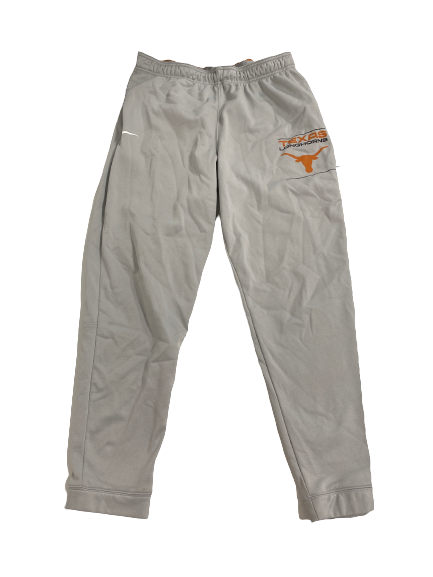 Rowan Brumbaugh Texas Basketball Team-Issued Sweatpants (Size XL)