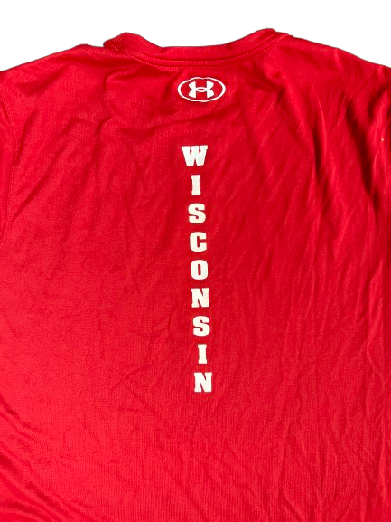 Joslyn Boyer Wisconsin Volleyball Player Exclusive Practice Shirt with 