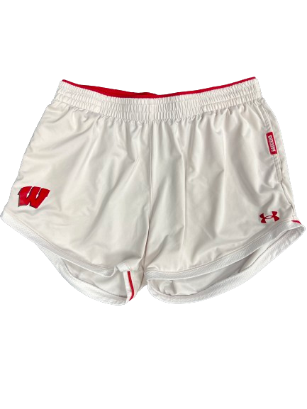 Joslyn Boyer Wisconsin Volleyball Team Issued Shorts (Size M)