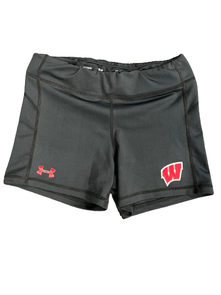 Joslyn Boyer Wisconsin Volleyball Player Exclusive Spandex Shorts (Size M)