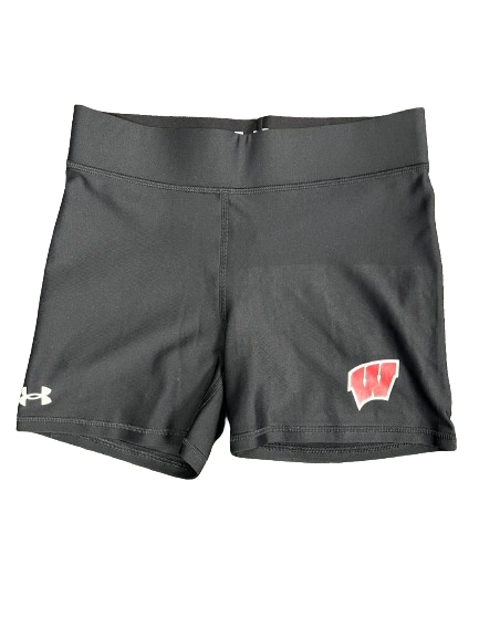 Joslyn Boyer Wisconsin Volleyball Player Exclusive Spandex Shorts (Size L)
