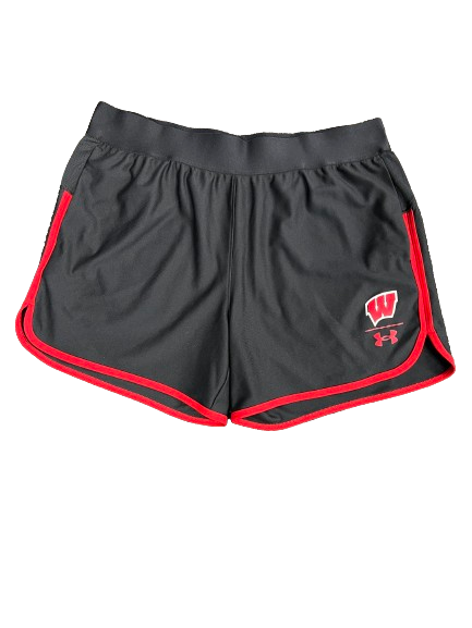 Joslyn Boyer Wisconsin Volleyball Team Issued Shorts (Size L)