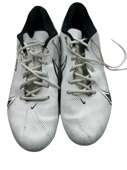 Joshua Kelley Los Angeles Chargers Signed Game Worn Cleats (Size 13)