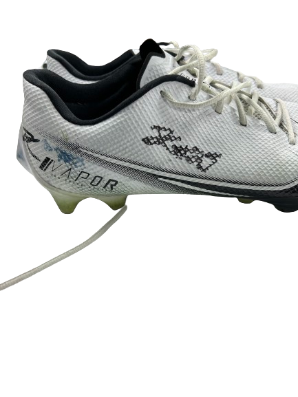 Joshua Kelley Los Angeles Chargers Signed Game Worn Cleats (Size 13)