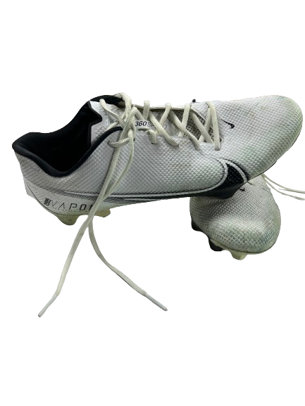 Joshua Kelley Los Angeles Chargers Signed Game Worn Cleats (Size 13)
