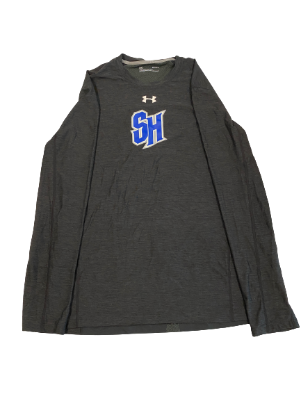 Eron Gordon Seton Hall Basketball Team-Issued Long Sleeve Shirt (Size L)