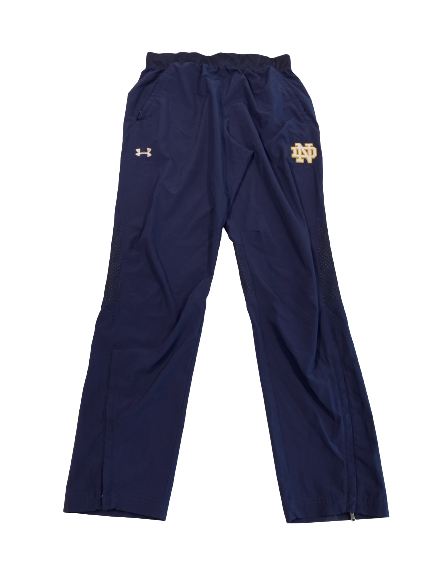 Jonathan Doerer Notre Dame Football Team-Issued Sweatpants (Size L)