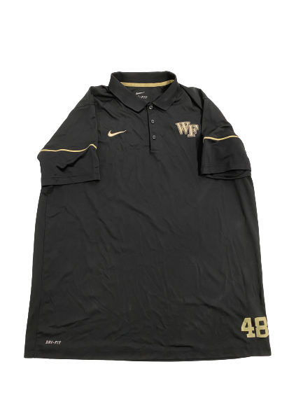 Willie Yarbary Wake Forest Football Player-Exclusive Polo Shirt WIth 