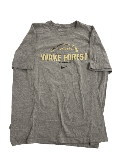 Willie Yarbary Wake Forest Football Team-Issued T-Shirt (Size XXL)