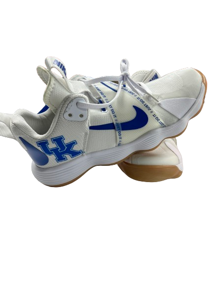 Mariah Walker Kentucky Volleyball Player Exclusive "NIKE REACT HYPERSET" Shoes (Size Men&